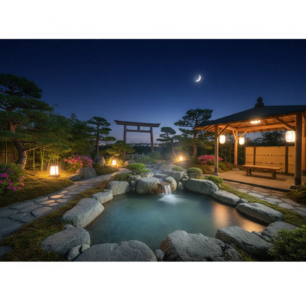 露天風呂 月見の湯